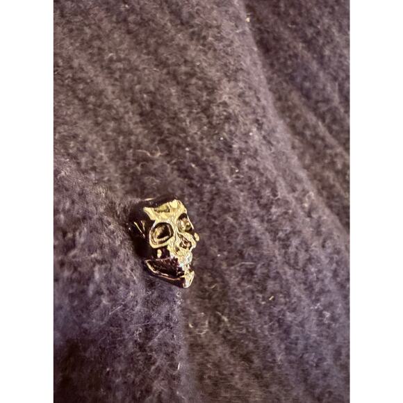 NWT Zadig & Voltaire Jared Cashmere Scarf Navy Blue - Picture 5 of 5